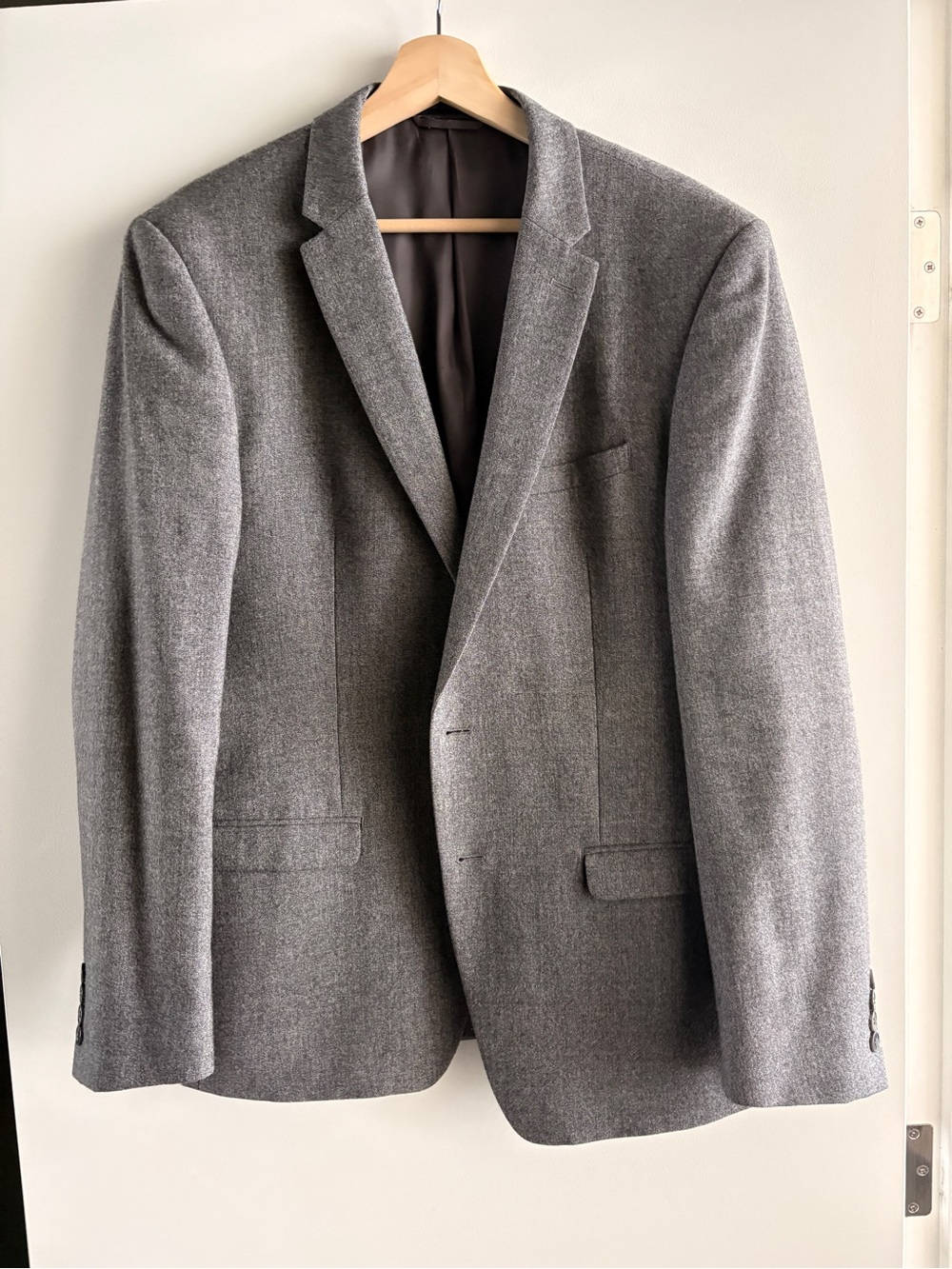 Calvin Klein Men's Gray Single-Breasted Sport Coat